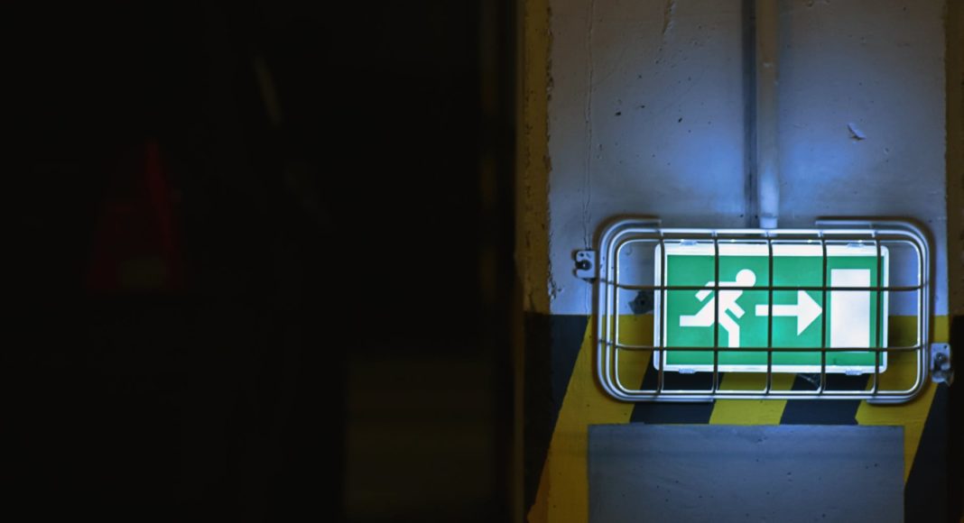 emergency exit signage