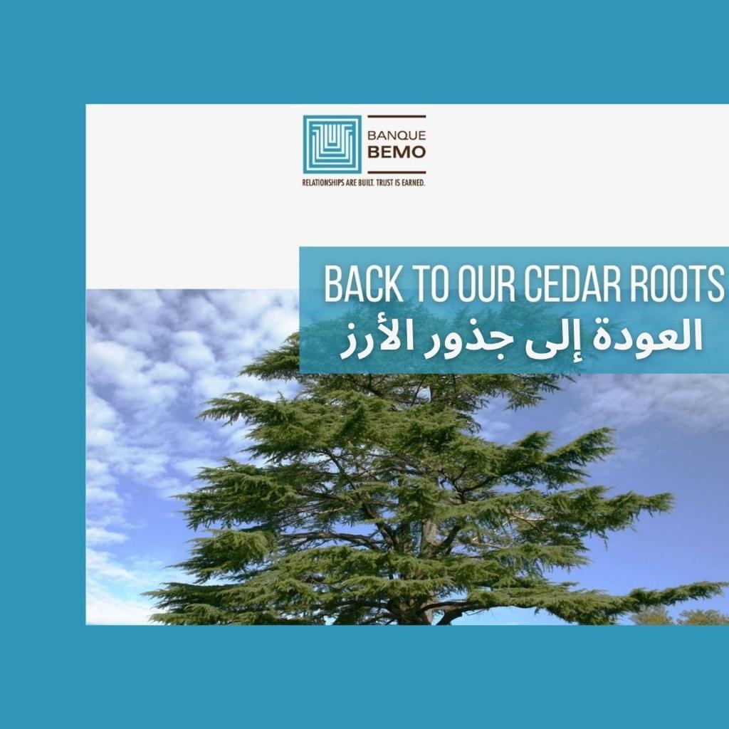 Banque BEMO launches the second edition of its "Back to our Cedar Roots” Initiative