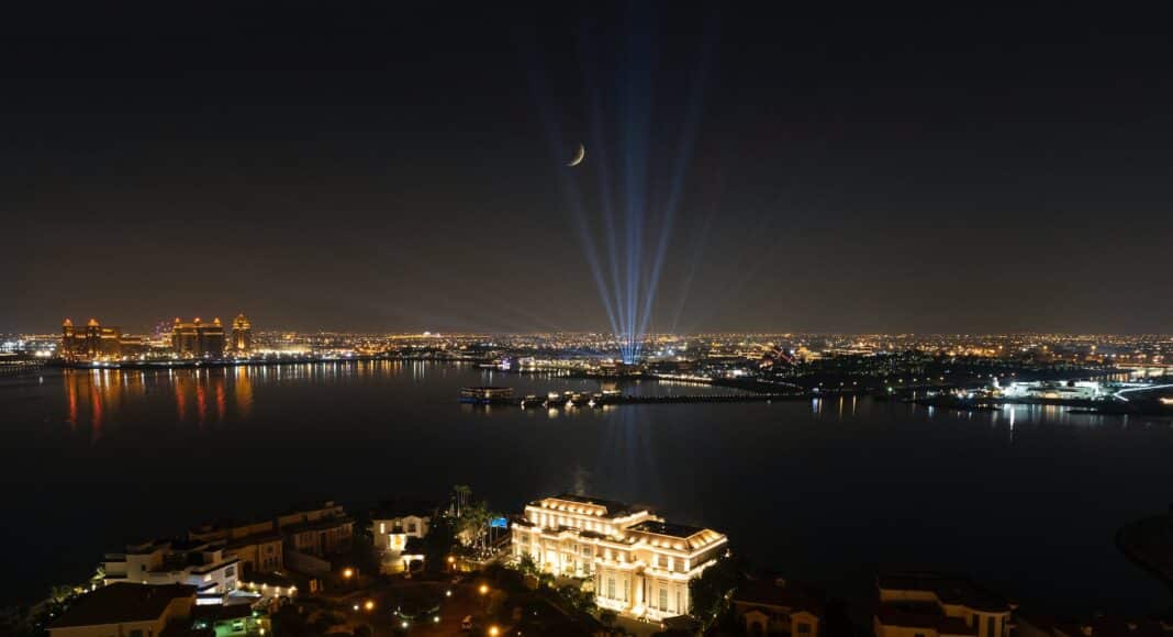 aerial shot of city lights during night time