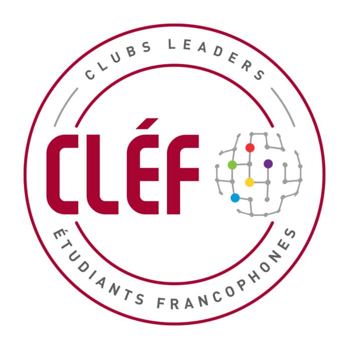 AUF Logo-CLEF-fond-blanc Lancement du premier réseau mondial des Clubs Leaders Étudiants Francophones (CLEF)