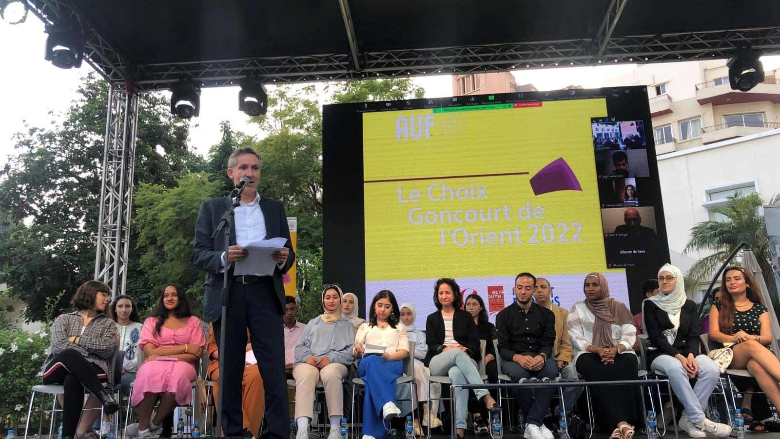 Le Prix « Le Choix Goncourt de l’Orient 2022 » à Nathan Devers pour « Les liens artificiels » Le Prix « Le Choix Goncourt de l’Orient 2022 » à Nathan Devers pour « Les liens artificiels »
