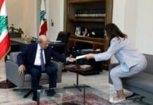 Les Etats-Unis remettent au président de la république le projet d'accord de démarcation des zones maritimes avec Israël