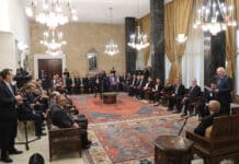Le président de la république fait ses adieux à la presse Le président de la république fait ses adieux à la presse