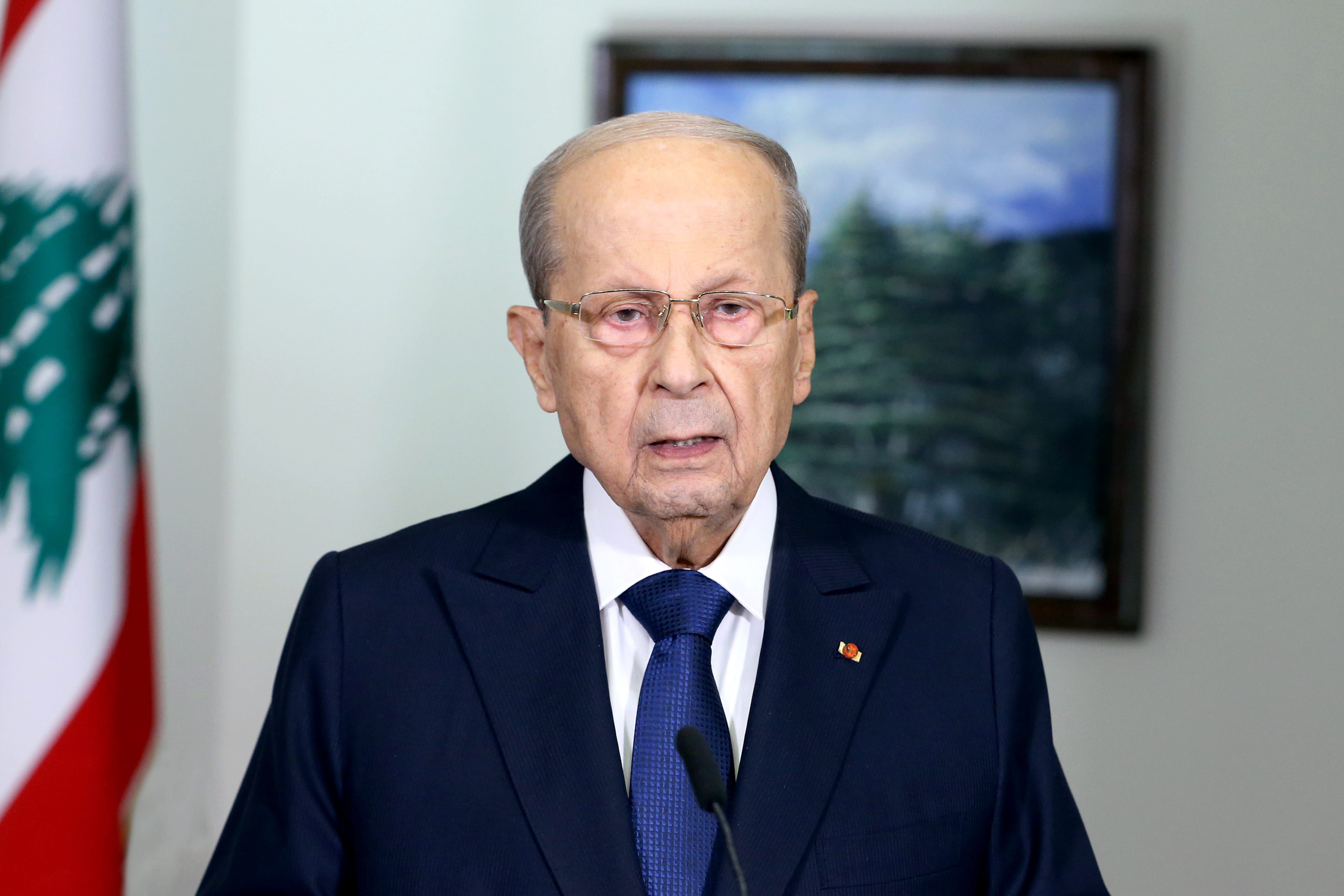 Le Président Aoun annonce l’acceptation de l’accord de délimitation des zones maritimes entre le Liban et Israël Le Président Aoun annonce l'acceptation de l'accord de délimitation des zones maritimes entre le Liban et Israël