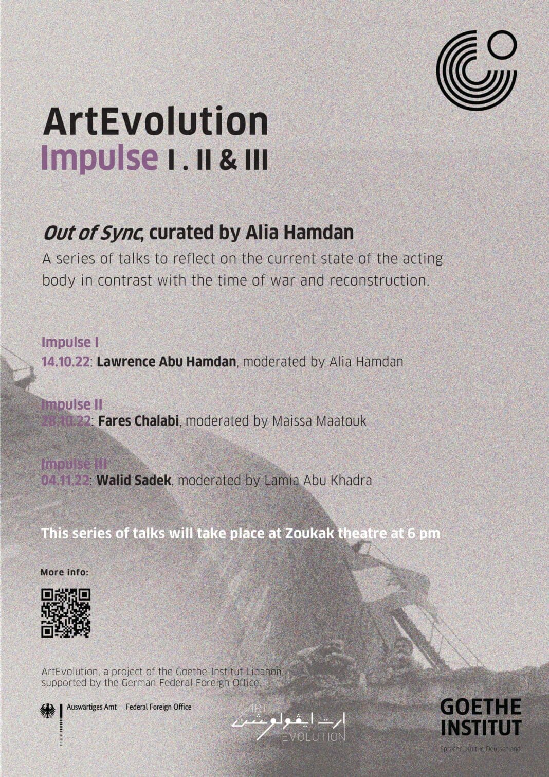 Projet ArtEvolution par Goethe-Institut Libanon