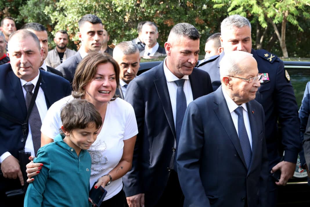 En image: le départ du Président Aoun de Baabda et un pays qui s&rsquo;achemine vers le chaos