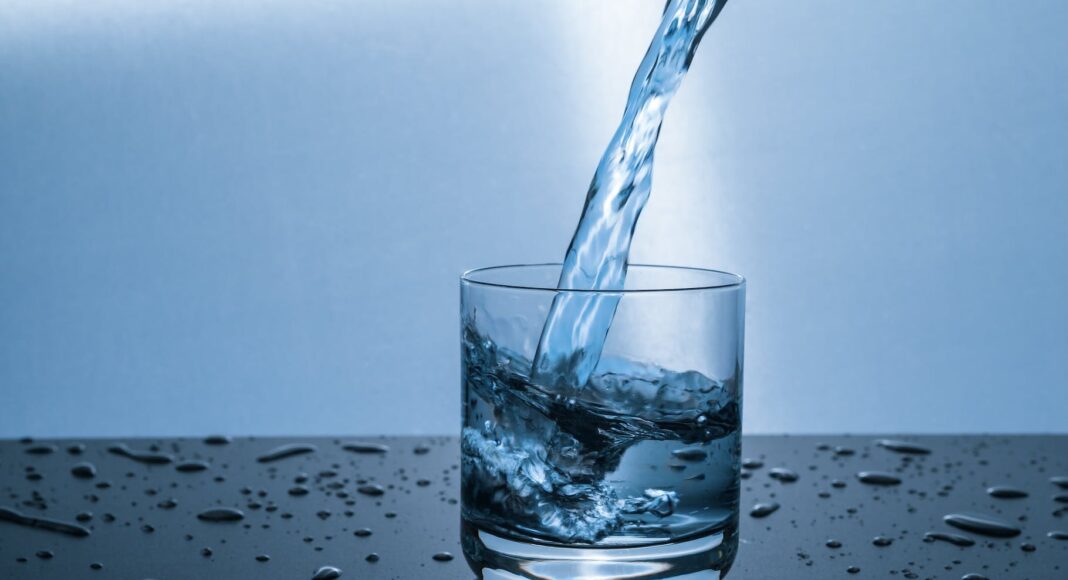 clean clear cold drink