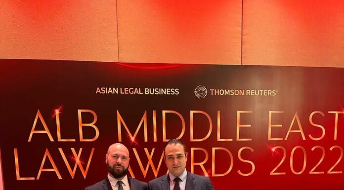 Lebanese Law Firm “Hage-Chahine” wins “Thomson Reuters” Awards in the Middle East