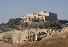 historical site on a hill