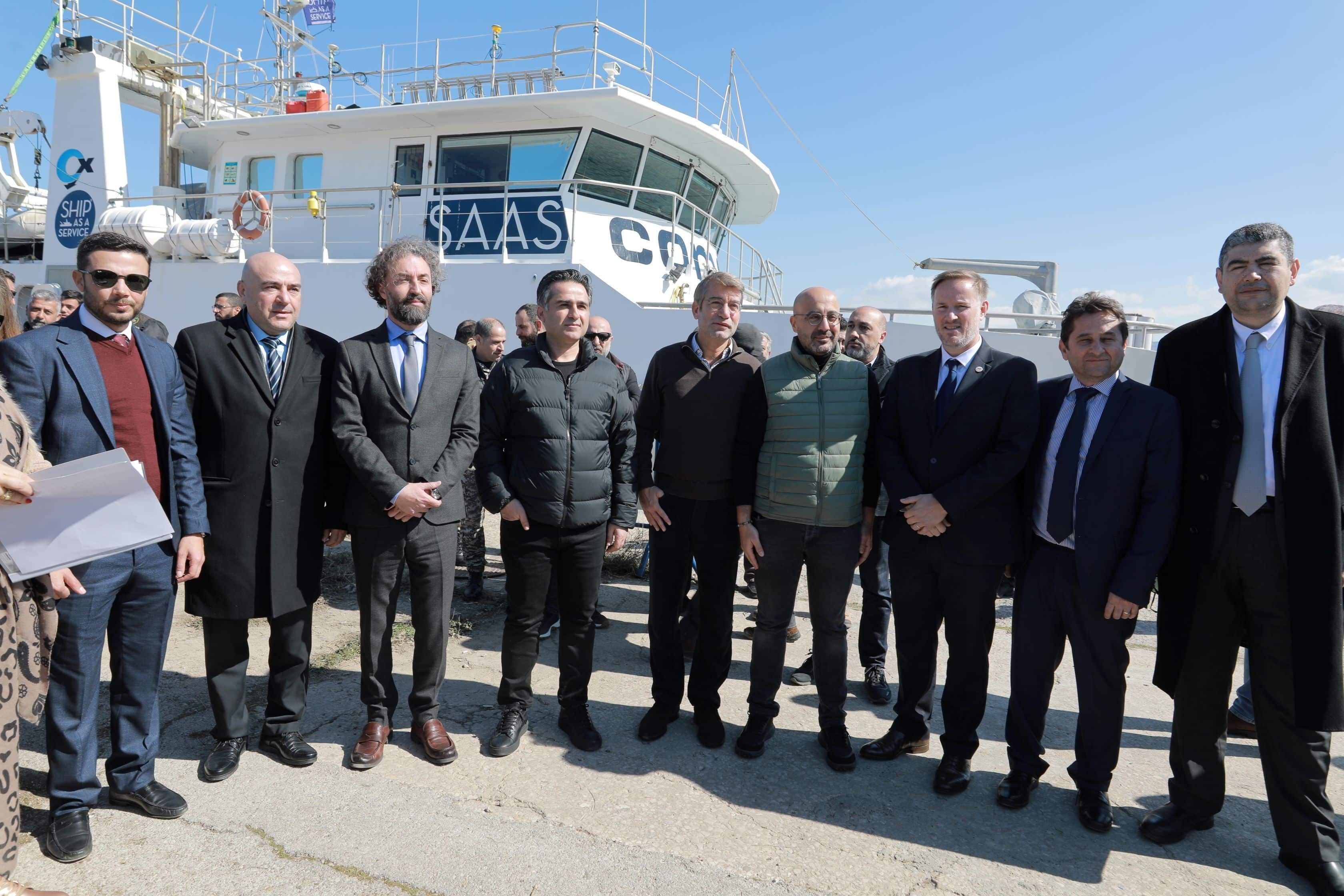 Visite du Janus II suite à son intervention sur le bloc 9