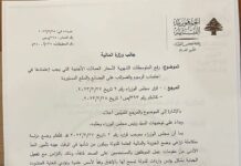 Liban/Crise: Le dollar douanier encore une fois revu à la hausse