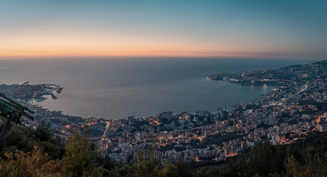 twilight over the bay