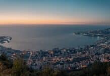 twilight over the bay