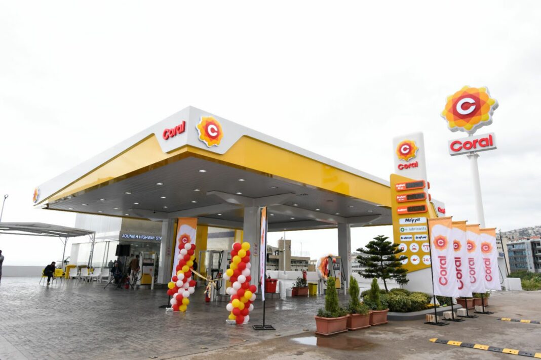 Coral opens a new gas station on the Jounieh Highway