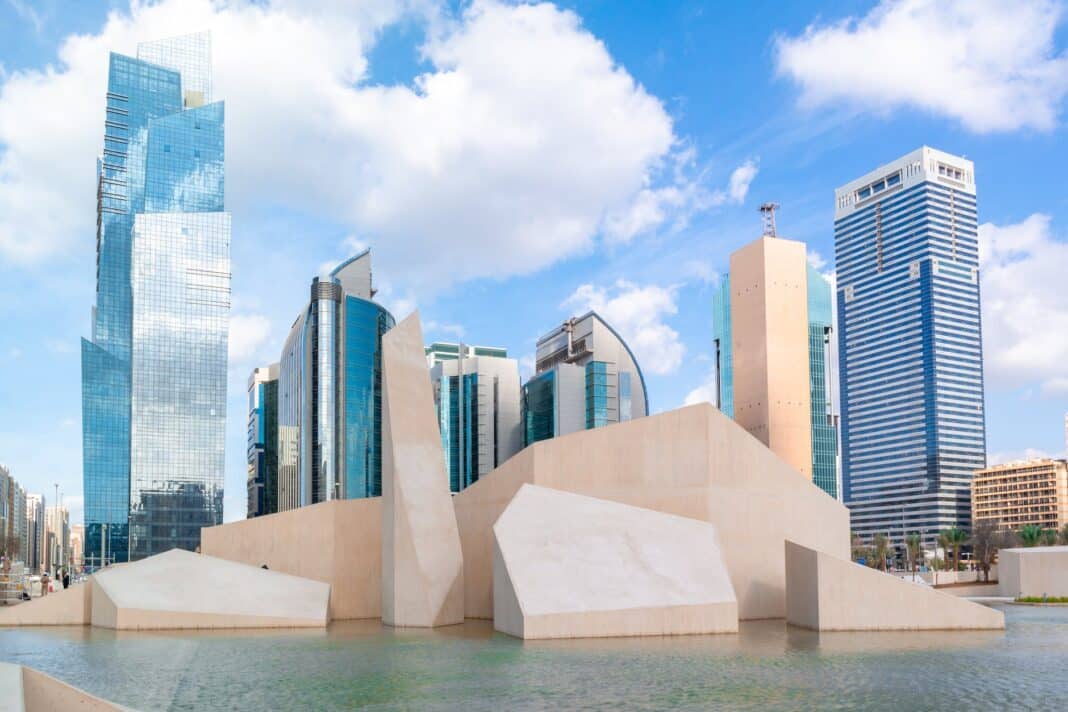 the qasr al hosn fort in abu dhabi united arab emirates