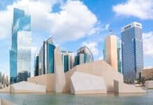 the qasr al hosn fort in abu dhabi united arab emirates