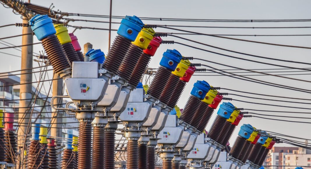 colorful high voltage power transformer
