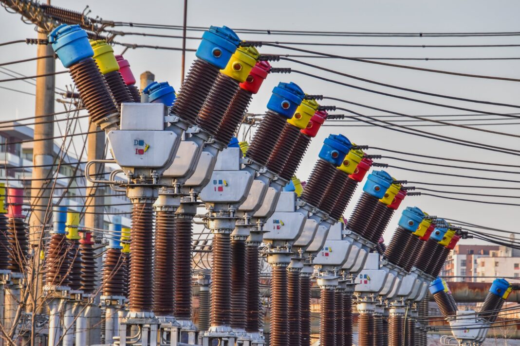 colorful high voltage power transformer