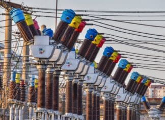 colorful high voltage power transformer