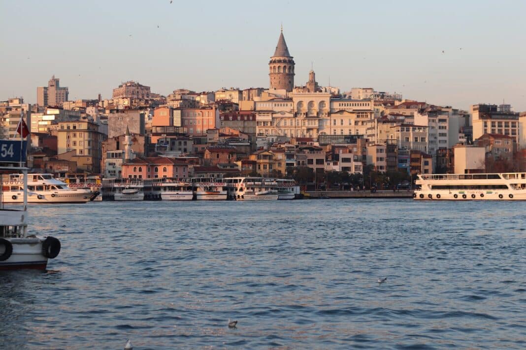 city near body of water