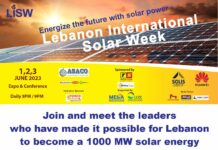 Your chance to meet the pioneers who contributed in 1,000 MW of electricity through solar energy in Lebanon