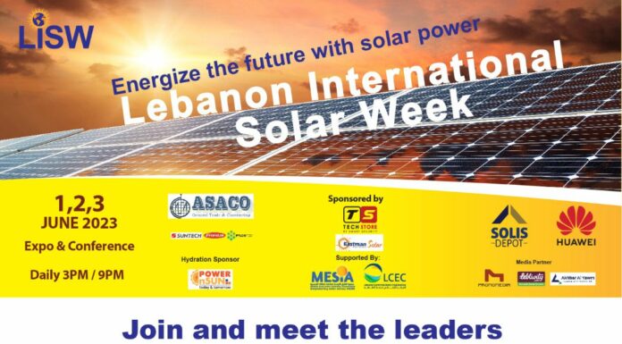 Your chance to meet the pioneers who contributed in 1,000 MW of electricity through solar energy in Lebanon