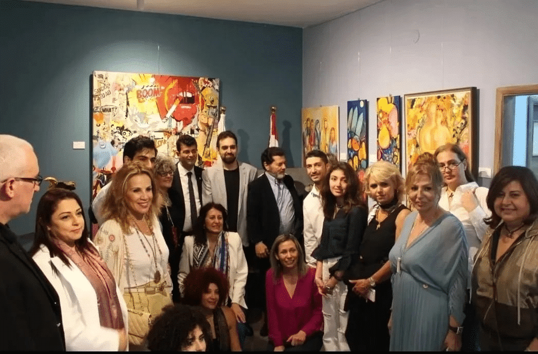 Vernissage de l' exposition" Au Bord de l'Art " à l' occasion des quatre ans du CAPL.