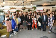 Accueil au Centre d’Employabilité Francophone de l’AUF à Beyrouth de Mme Valérie Pécresse, Présidente de la Région Île-de-France, dans le cadre du projet de formation au numérique de femmes libanaises financé par la Région, « Hackeuses ».