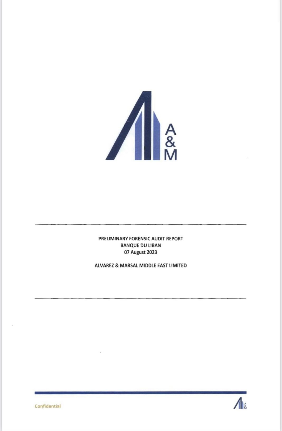 Le rapport d’Alvarez & Marsal pointe du doigt le seigneuriage par le gouverneur de la BDL Riad Salamé comme l’une des causes de la crise financière et de l’effondrement de la livre libanaise mais le rapport de KPMG ne l’a pas relevé