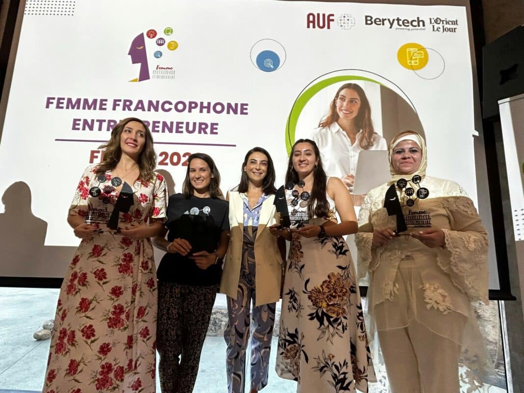 24 000 euros partagés entre 3 femmes francophones entrepreneures libanaises