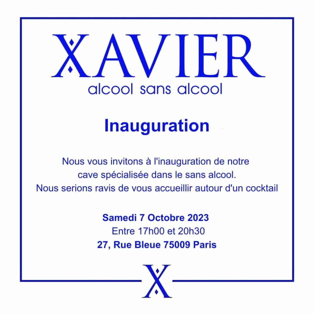 Inauguration de l'enseigne Xavier Alcool Sans Alcool