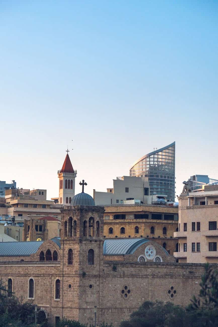 buildings in a urban area
