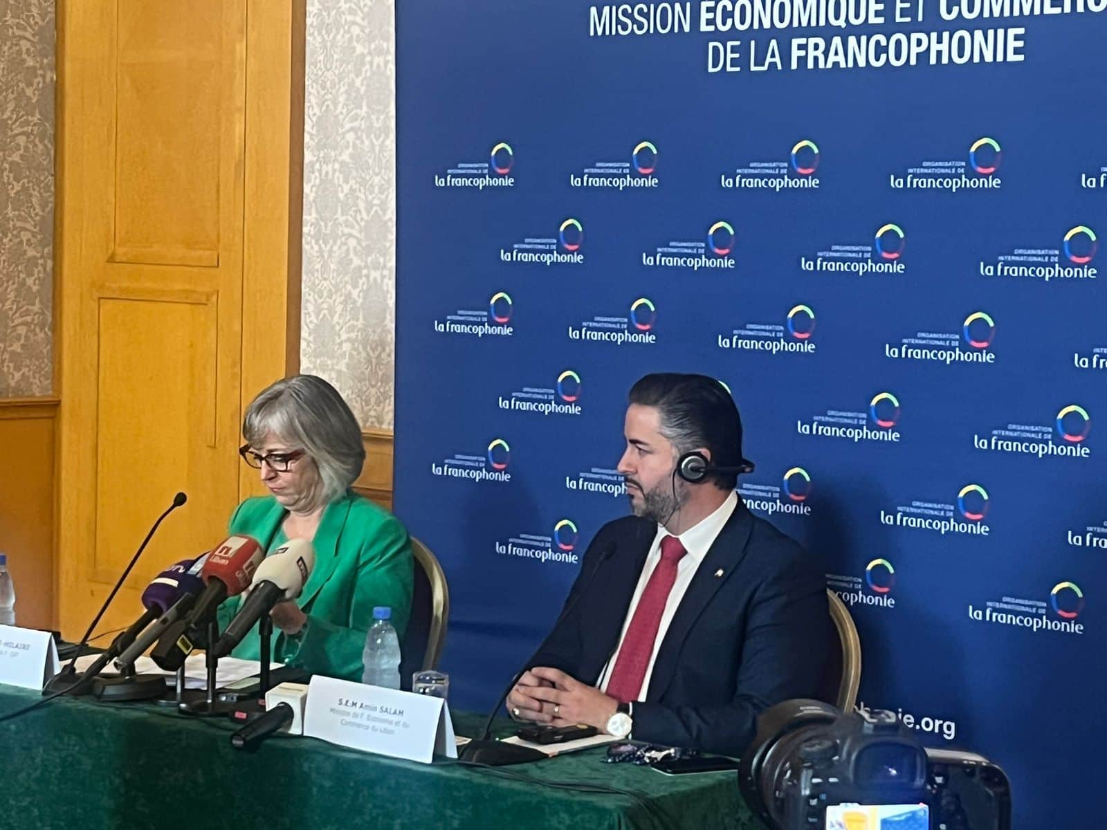 « L’OIF exprime au travers de cette mission économique son soutien au Liban, un grand pays qui a toujours joué un rôle dynamique et positif dans notre Organisation »