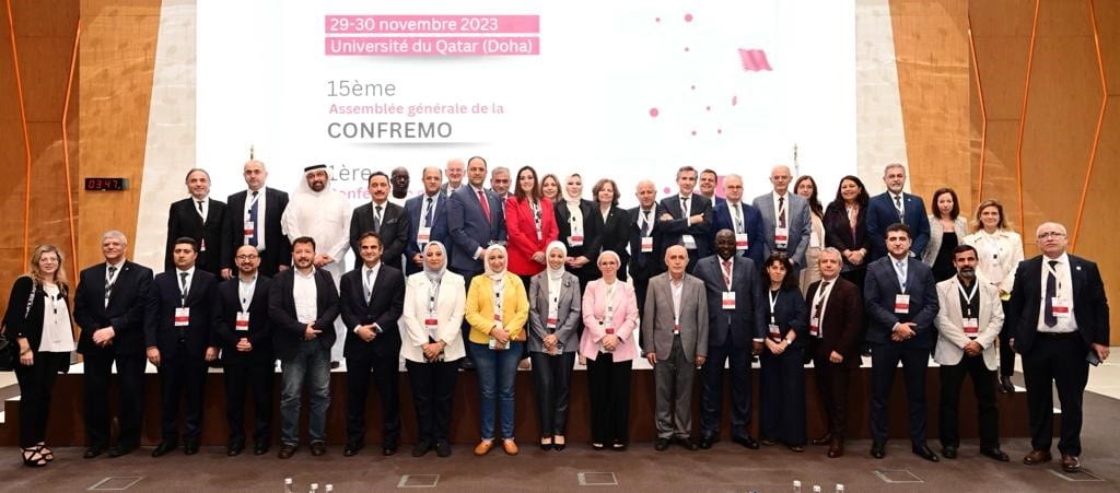 Les Recteurs de la région réunis à Doha, en présence du Recteur de l’AUF, ont élu le RP. Salim Daccache s.j. président de la Conférence régionale de recteurs (C2R) Moyen-Orient