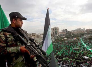 La genèse du Hamas : comment Israël a utilisé ce groupe pour affaiblir l’OLP et opprimer les Palestiniens Description Anglais: 25th anniversary of Hamas celebrated in Gaza Date 8 December 2012 Source farsnews.ir (Direct URL: https://media.farsnews.ir/Uploaded/Files/Images/1391/09/18/13910918213451591_PhotoL.jpg) Author Hadi Mohammad