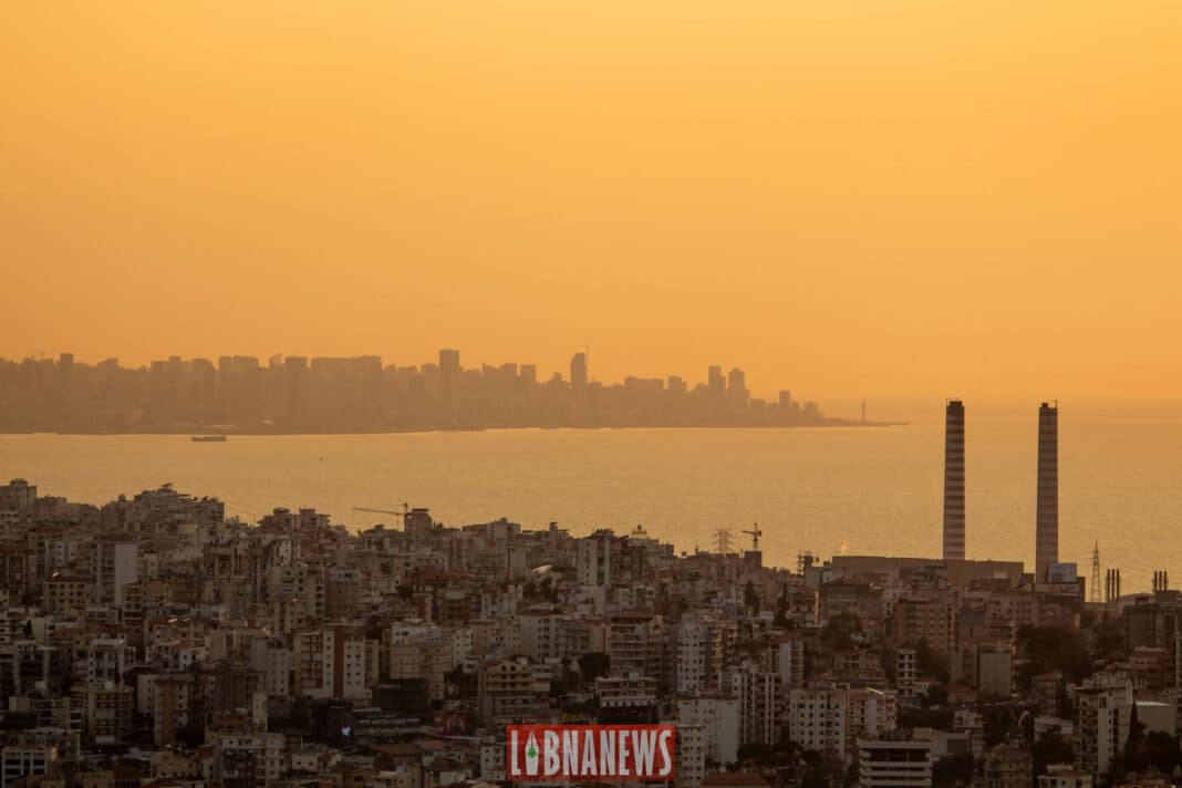 Electricité du Liban sunset 27 février