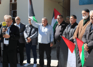 Manifestation en faveur de l’UNRWA à Tyr