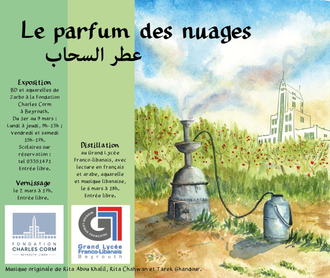 Exposition Le Parfum des nuages – opening samedi 2 mars 2024 à 17h
