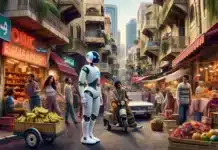 Beirut By Bytes : Les péripéties hilarantes d'une IA humanoïde perdue dans les rues animées de Beyrouth