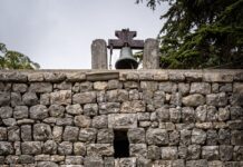 st mora church facade in mount lebanon