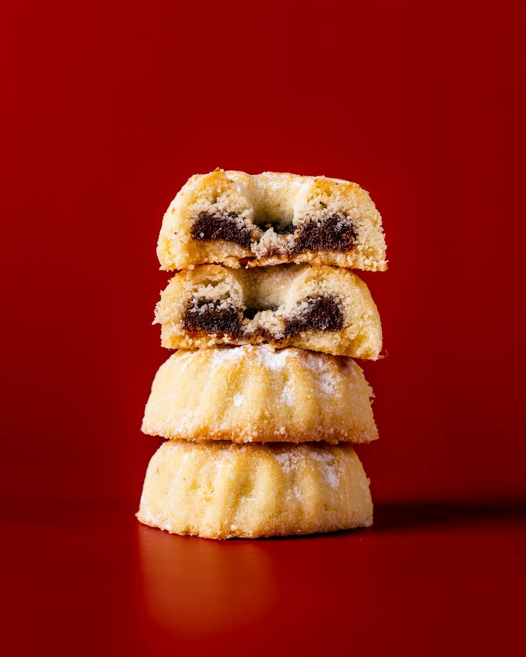 pile of maamoul cookies