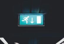 lighted running signage