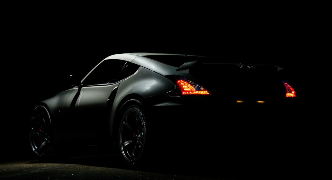 photography of gray sports car