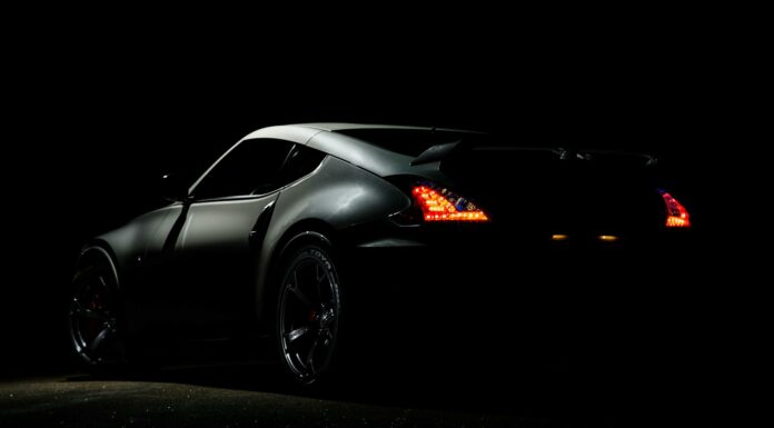 photography of gray sports car