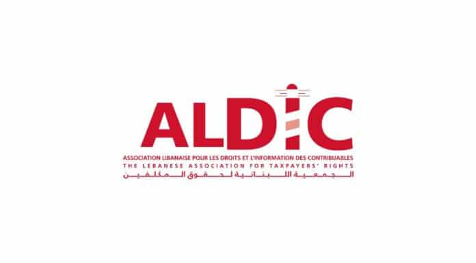 The Lebanese Association For Taxpayers' Rights (ALDIC) sends its report for the year 2023 to all Members of Parliament
