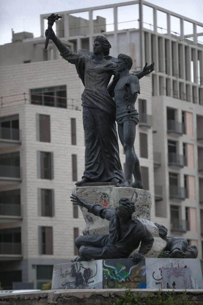 martyrs square in beirut