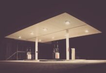 lights night dark gas