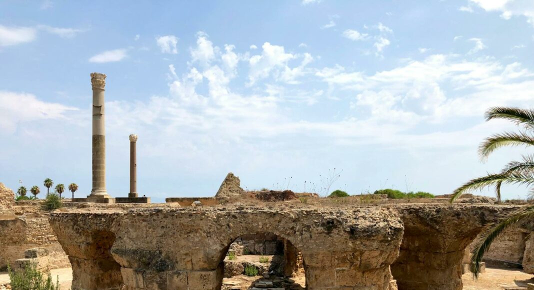 ruins of baths of antoninus