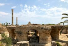 ruins of baths of antoninus