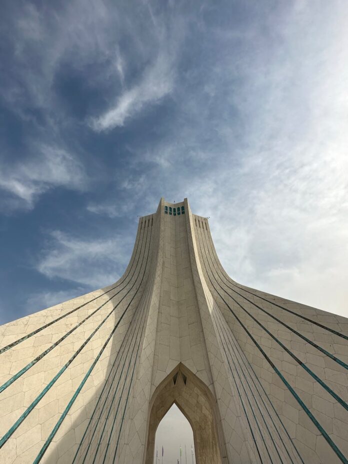 azadi tower in teheran